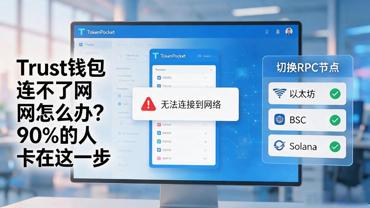 Trust钱包连不上网常见原因及解决方法_Trust钱包切换RPC节点提升加载速度_trust钱包连不了网