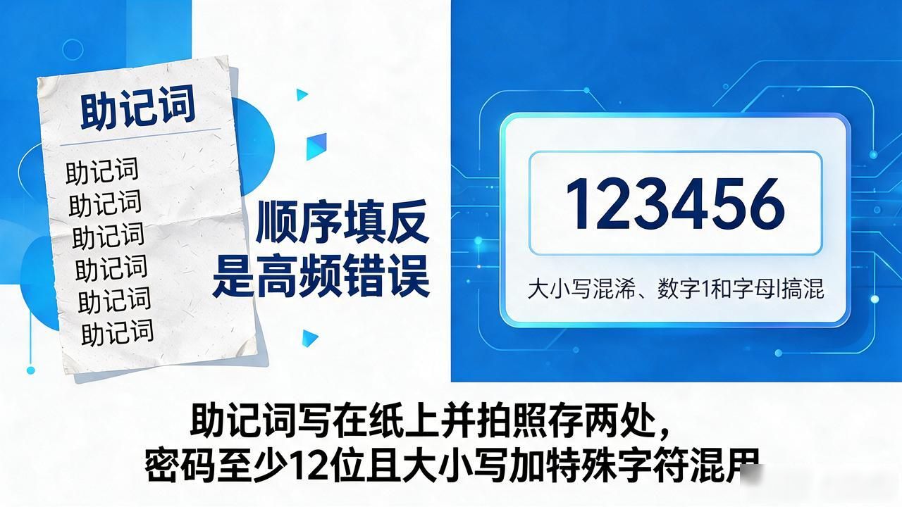 Trust钱包用户如何确保注册信息的准确性？_Trust钱包注册错误信息导致验证交易卡住_助记词密码填写常见错误Trust钱包