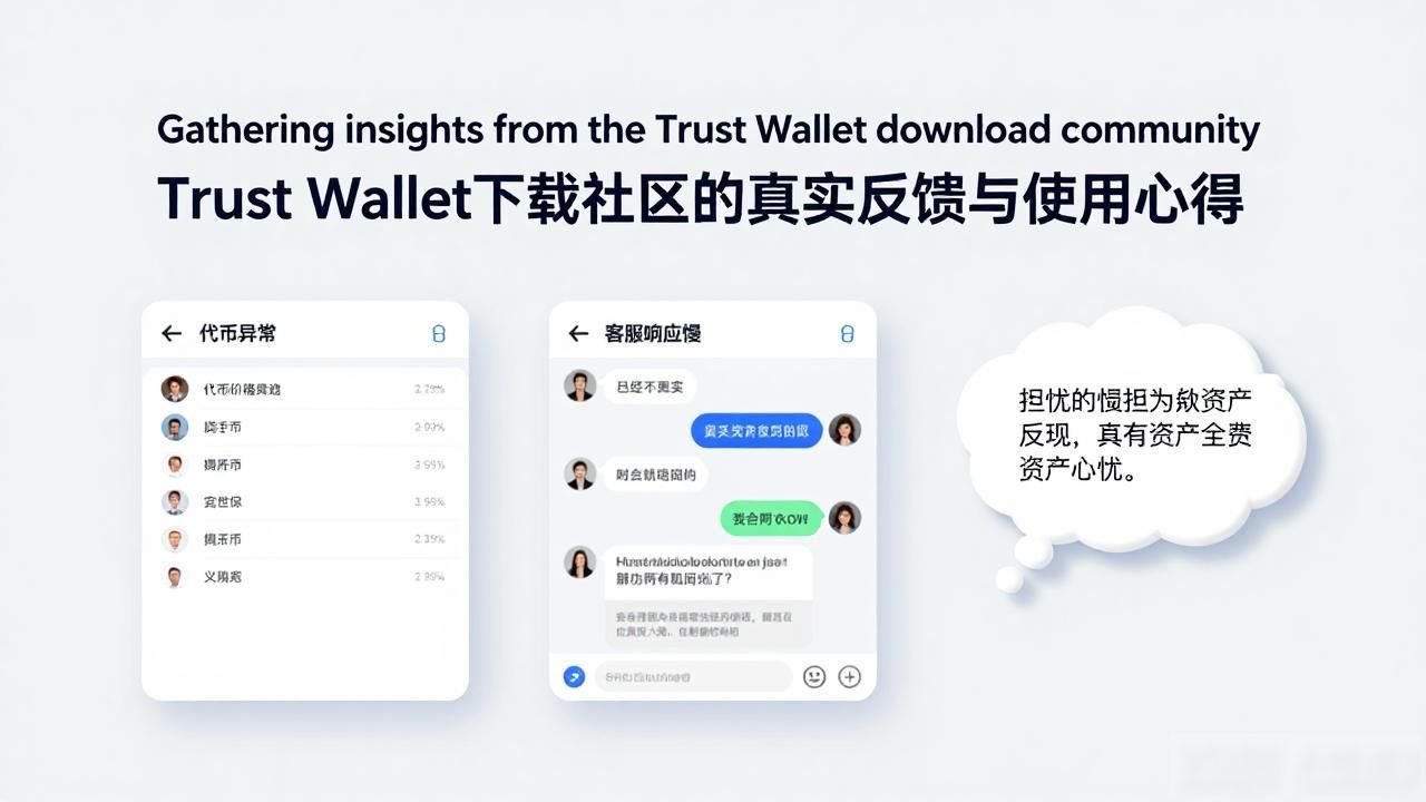 数字资产管理便捷性_Gathering insights from the Trust Wallet download community_Trust Wallet下载体验