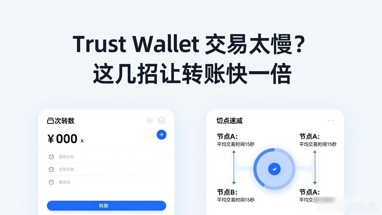 如何通过 Trust Wallet App 加速交易过程？_Trust Wallet转账卡在Pending状态解决办法_Trust Wallet提升交易速度设置