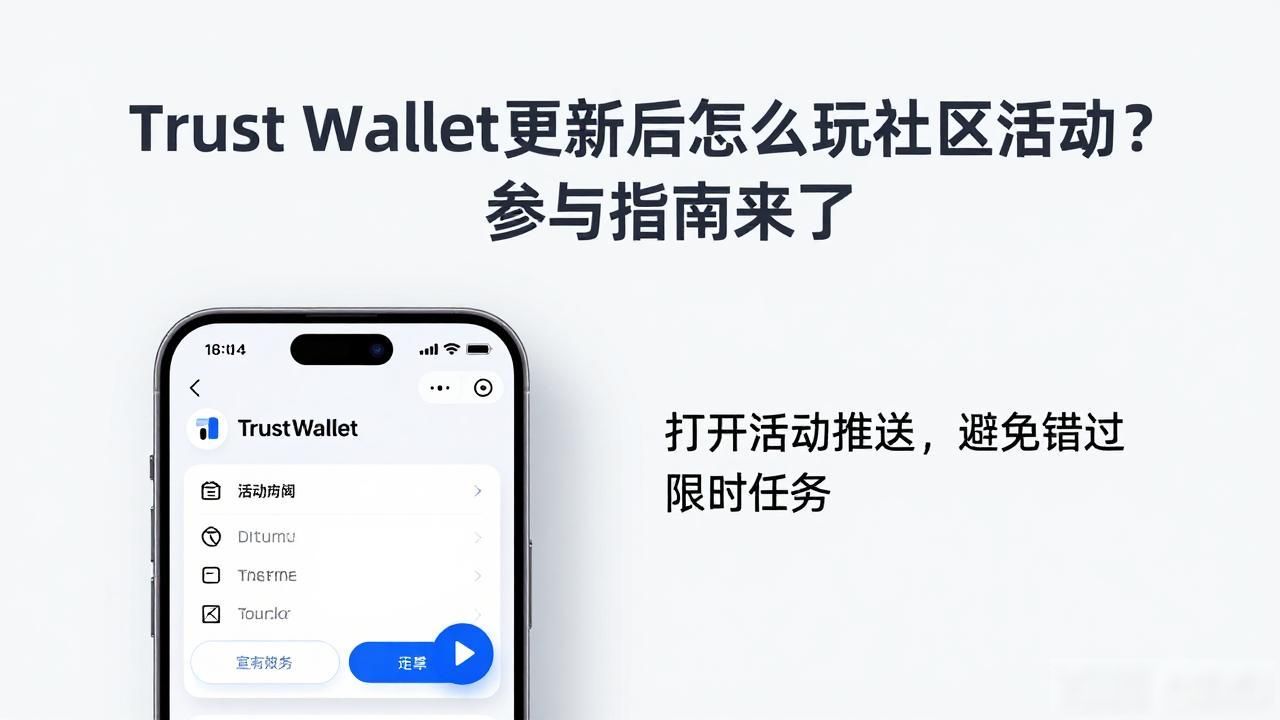 Trust Wallet社区活动入口更新_新版空投任务参与路径优化_Trust Wallet 更新后的社区活动参与