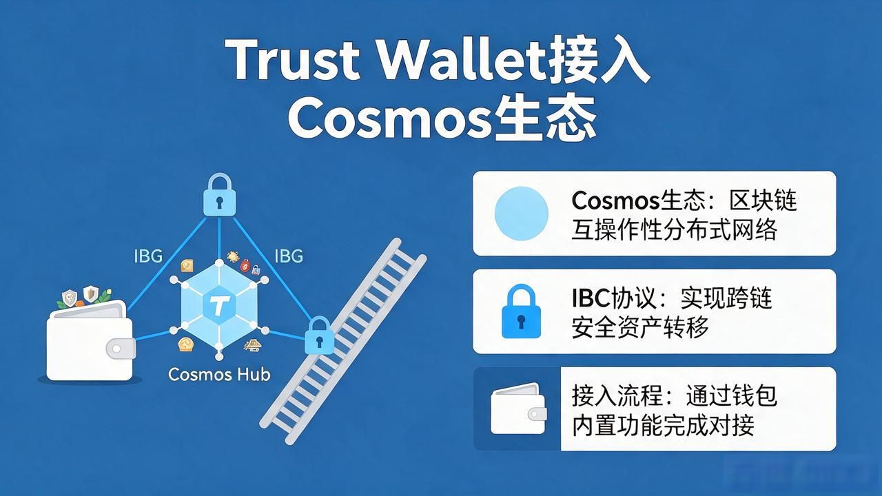 Trust Wallet 钱包与Cosmos生态连接_Trust Wallet启用Cosmos链专属支持_Trust Wallet连接Cosmos生态的方法