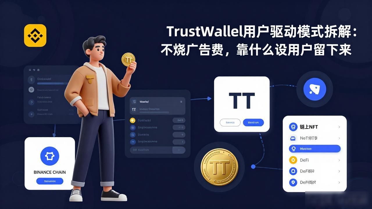 Trust Wallet用户驱动商业逻辑_开源可审计加密钱包增长策略_Trust Wallet 的用户驱动发展模式