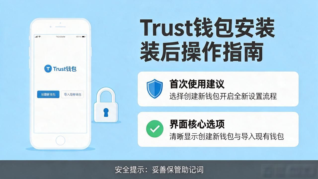 Trust Wallet下载安装详细步骤_trust钱包下载教程_新手加密货币安全存储钱包