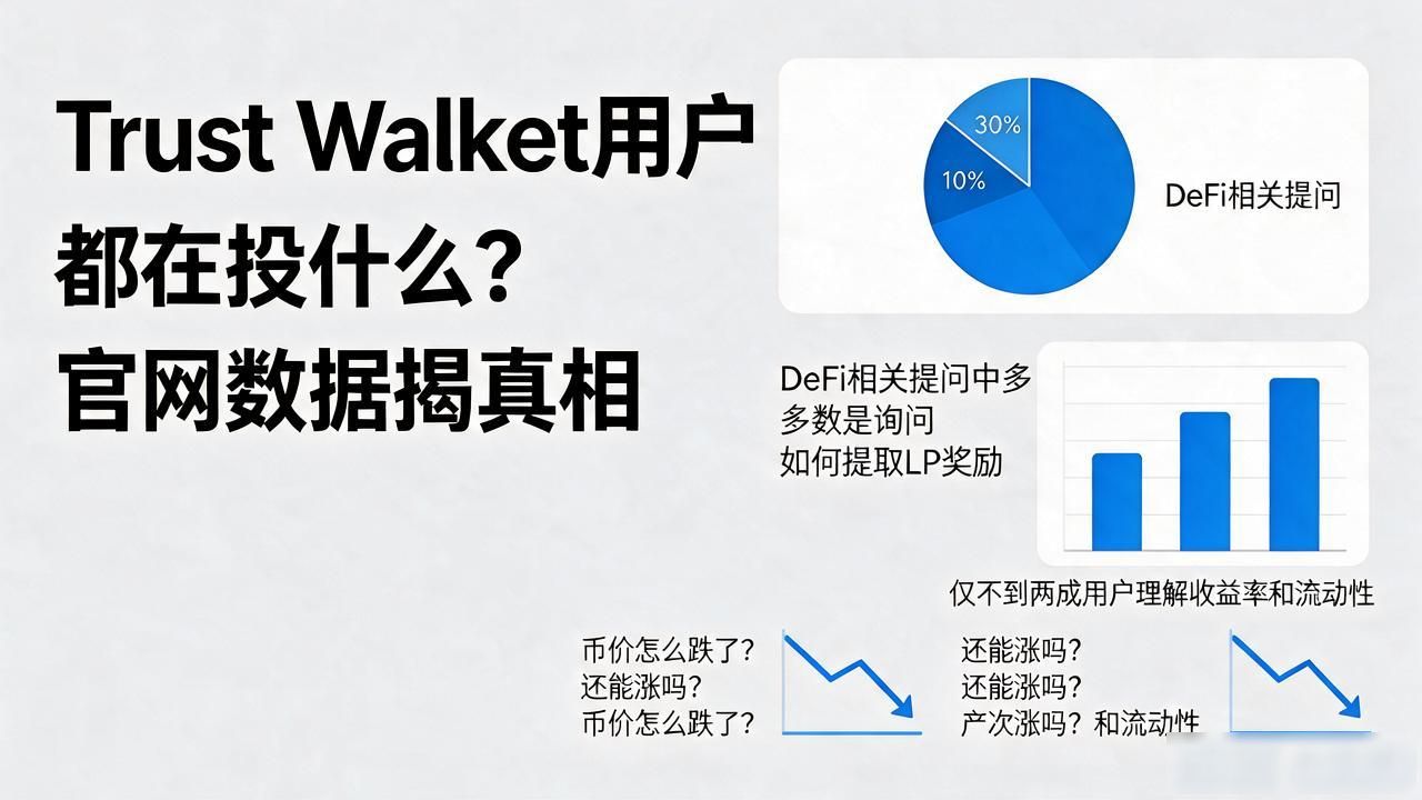 Trust Wallet用户都在投什么？官网数据揭真相