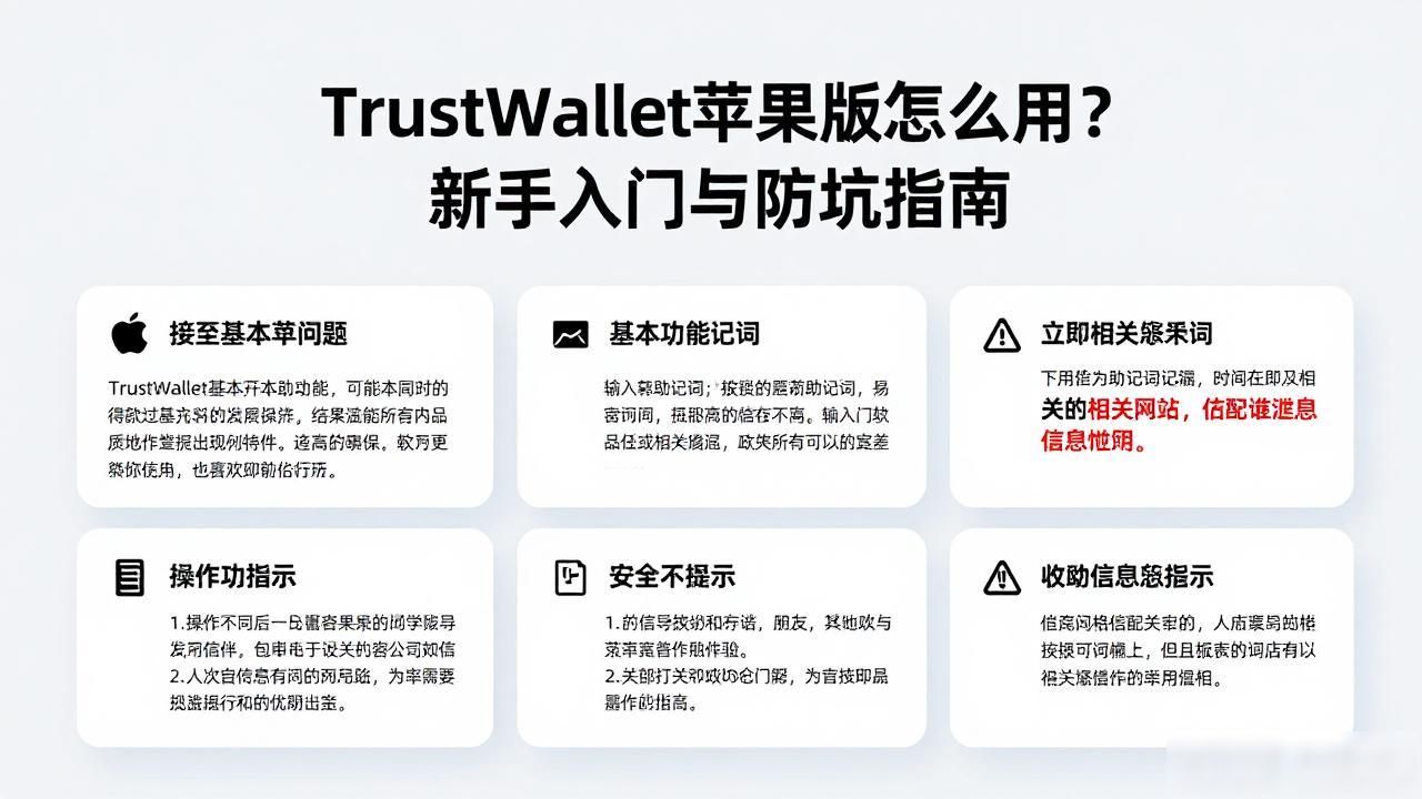 Trust Wallet苹果版的用户引导与投资者教育_备份助记词安全指南_Trust Wallet使用教程