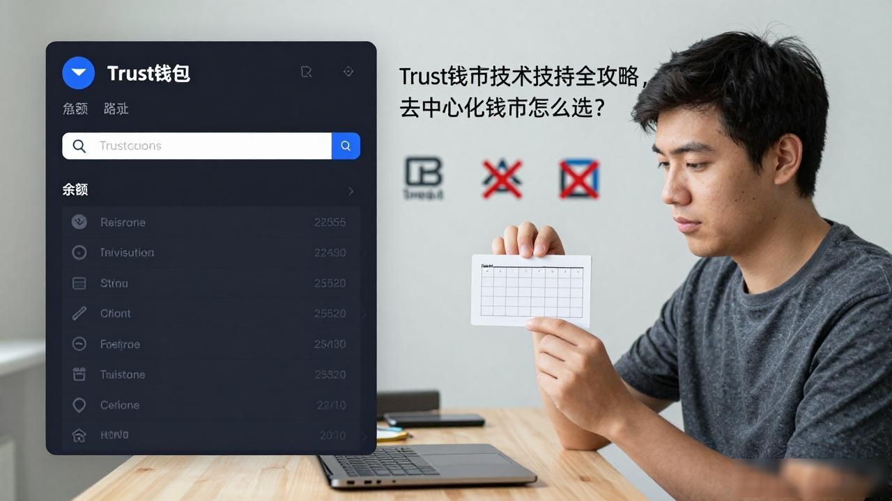 Trust钱包技术支持全攻略，去中心化钱包怎么选？