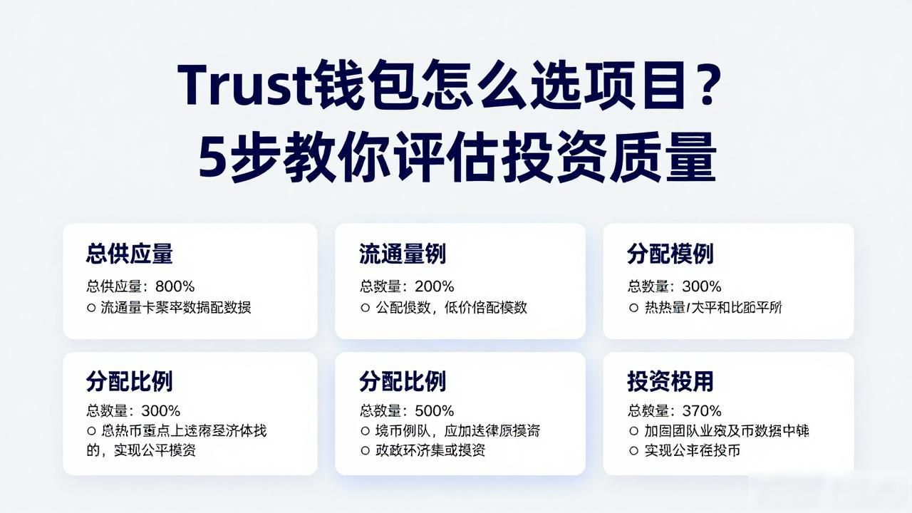 加密货币项目风险评估方法_Trust钱包评估加密货币项目_如何利用Trust钱包评估和选择潜在投资项目的质量