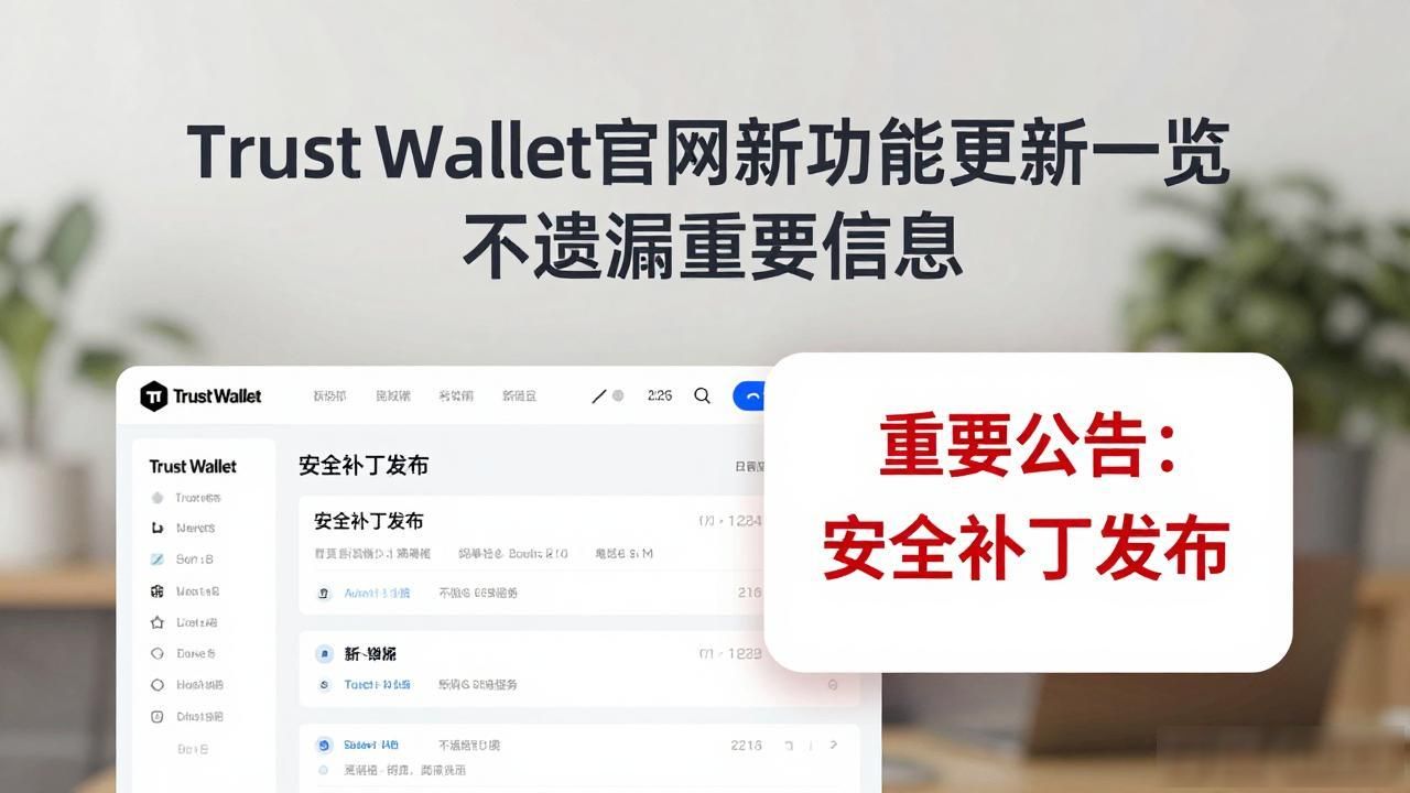 Trust Wallet官网更新日志_在Trust Wallet钱包官方网站上了解新功能与更新，不遗漏重要信息。_Trust Wallet官网重要公告