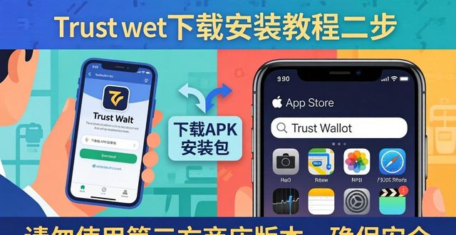 Trust钱包新手下载安装三步教程