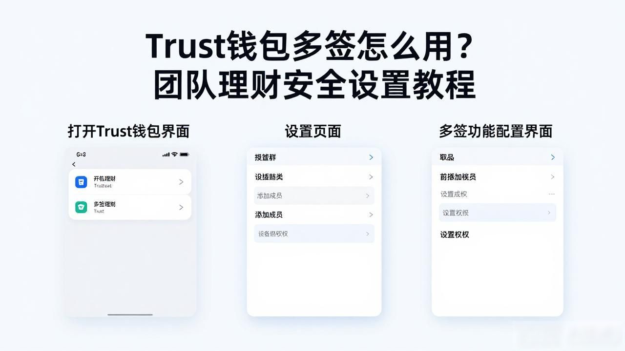 Trust钱包多签技术支持与应用实例_Trust钱包多签功能_DeFi私钥安全