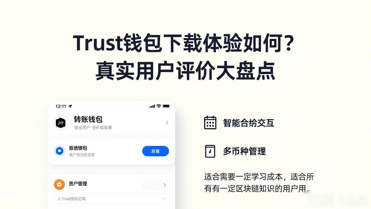 Trust钱包下载体验如何？真实用户评价大盘点