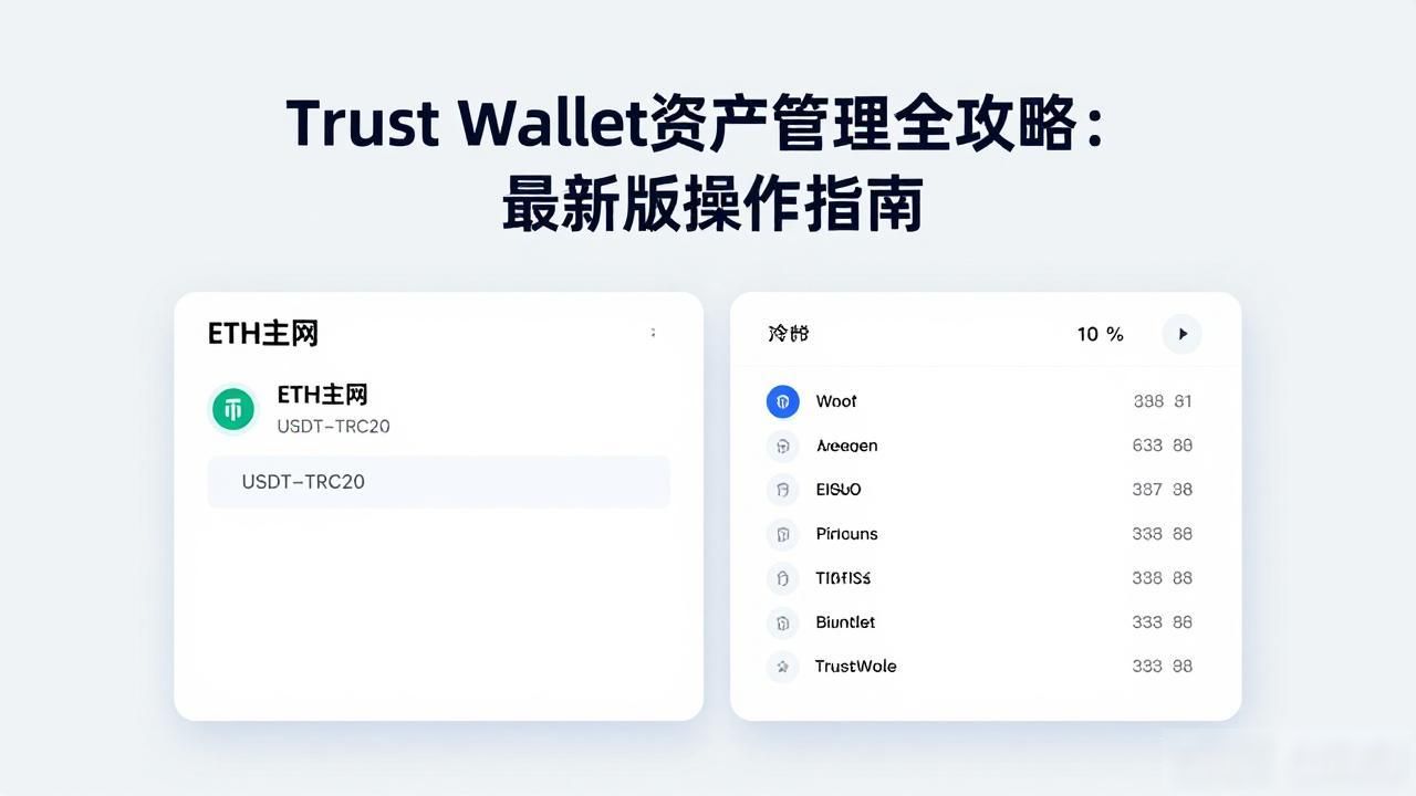 在Trust Wallet钱包中添加和管理资产的最佳实践：最新版本教学。_区块链钱包安全设置_Trust Wallet资产管理
