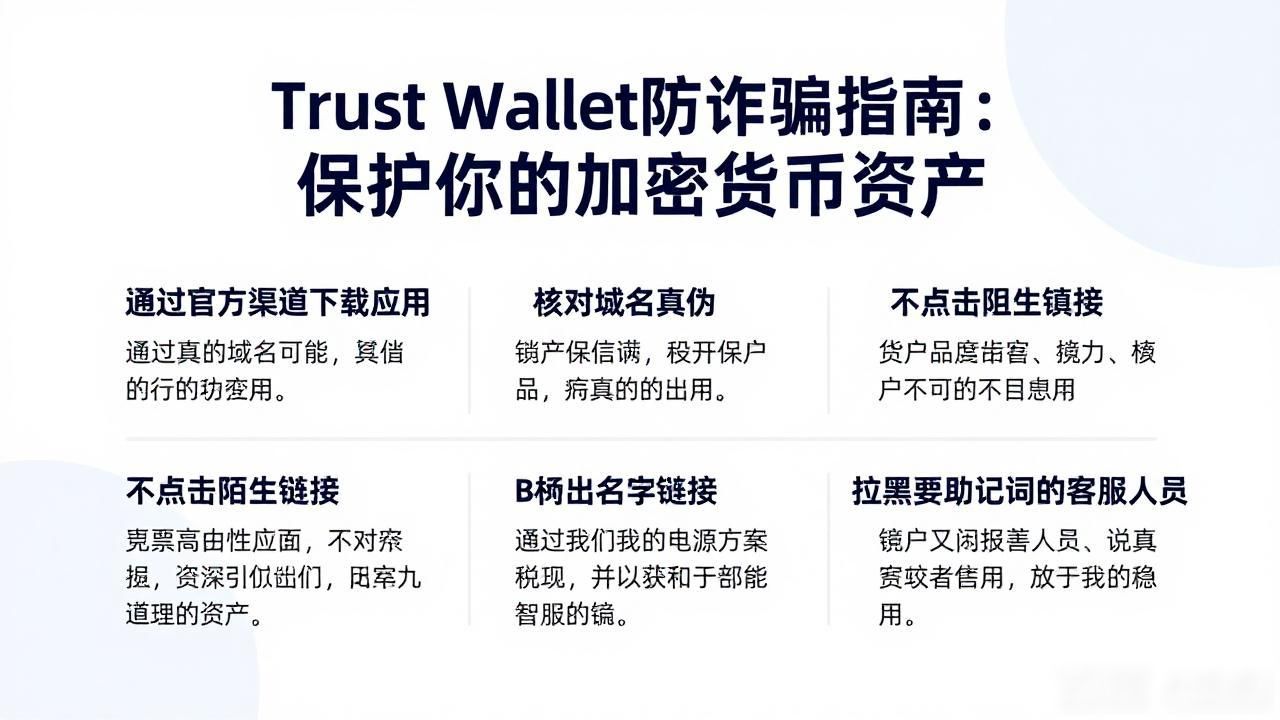 Trust Wallet数字资产安全防护_Trust Wallet私钥和种子短语安全_Trust Wallet App 中的防欺诈措施