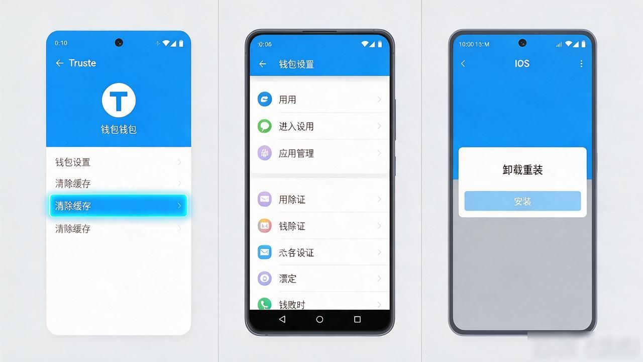 Trust钱包连不了网？这几个方法我挨个试了，都管用