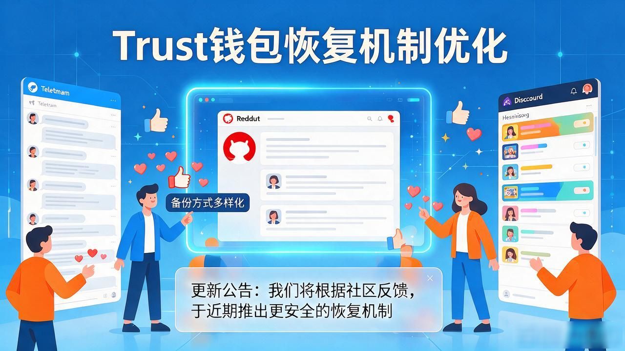 Trust钱包助记词丢失解决方案_Trust钱包恢复机制反馈_Trust钱包用户如何推动恢复机制的优化？