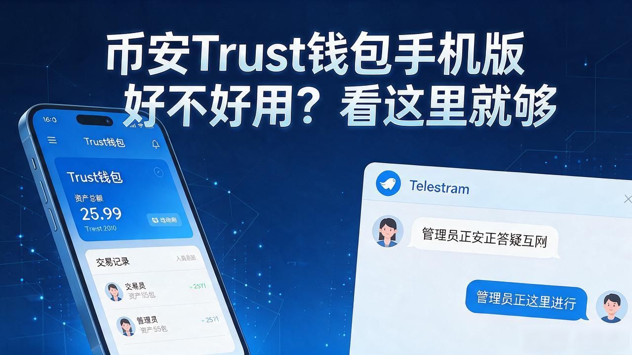 币安Trust钱包手机版好不好用？看这里就够