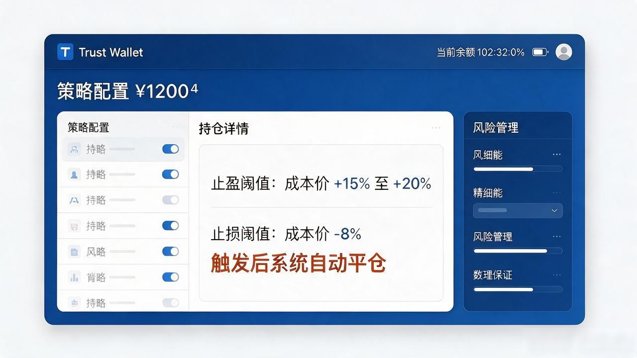 Trust钱包止盈止损设置_如何在Trust钱包中设置与管理您的交易策略：科技助力投资_Trust钱包交易策略