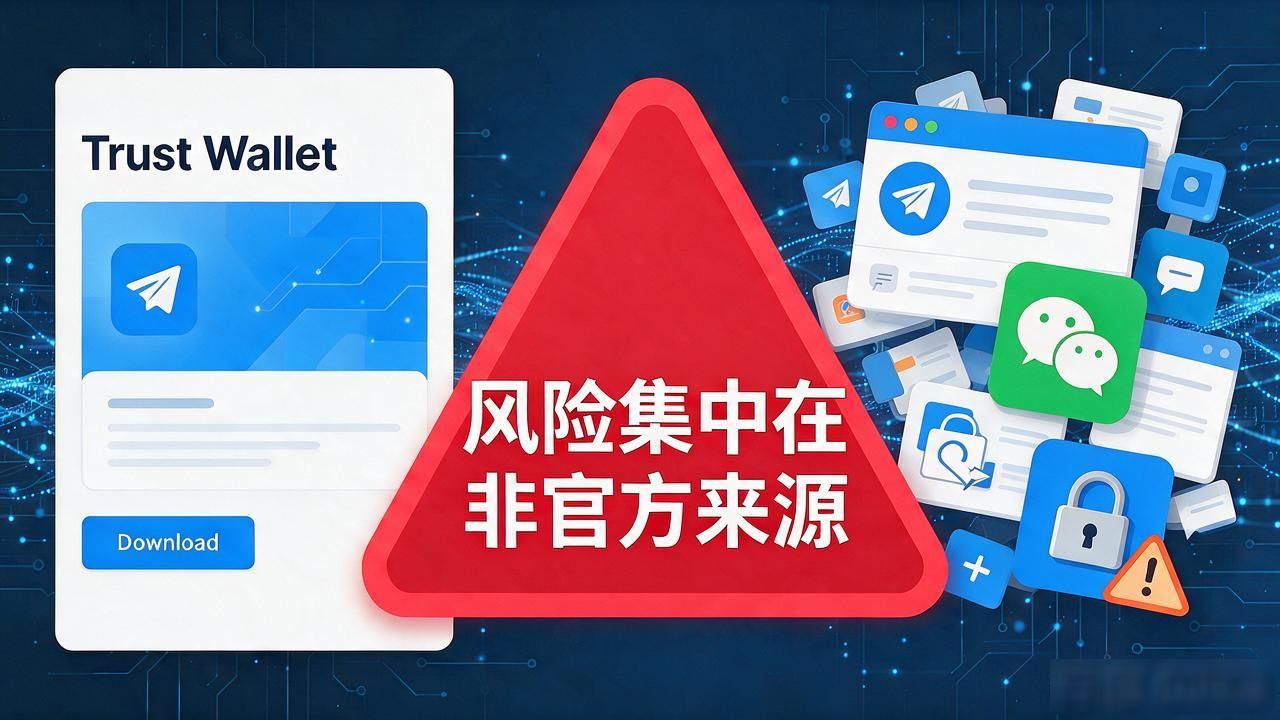 Trust Wallet下载安全吗？哪些渠道靠谱哪些有坑