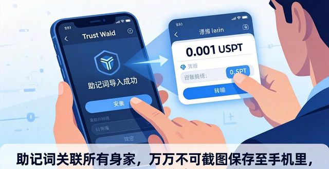 im钱包导入助记词币不见了_钱包助记词怎么保存_Trust Wallet 钱包下载后如何导入助记词？