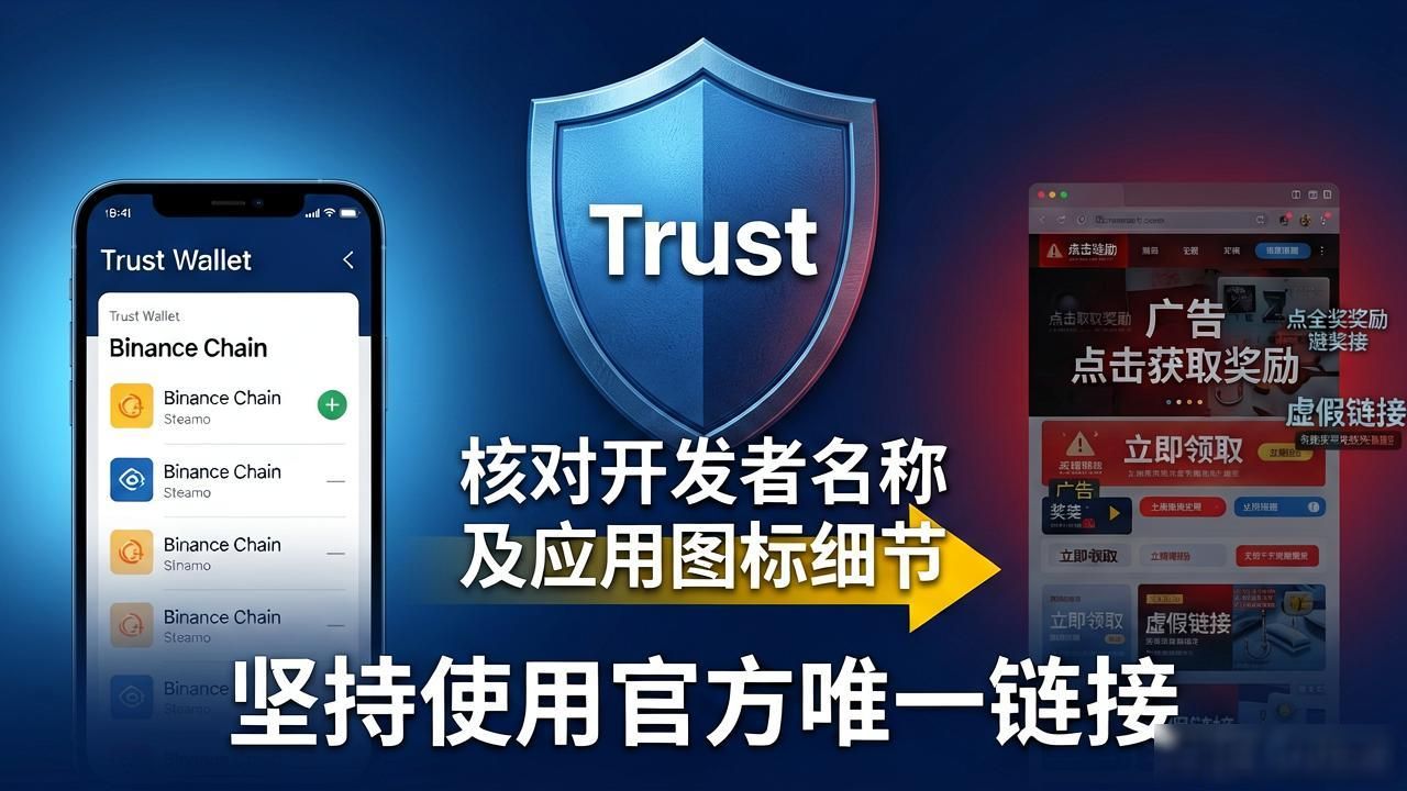 助记词管理安全措施_下载币安Trust钱包手机版时需注意的安全事项_Trust Wallet Binance Chain installation security