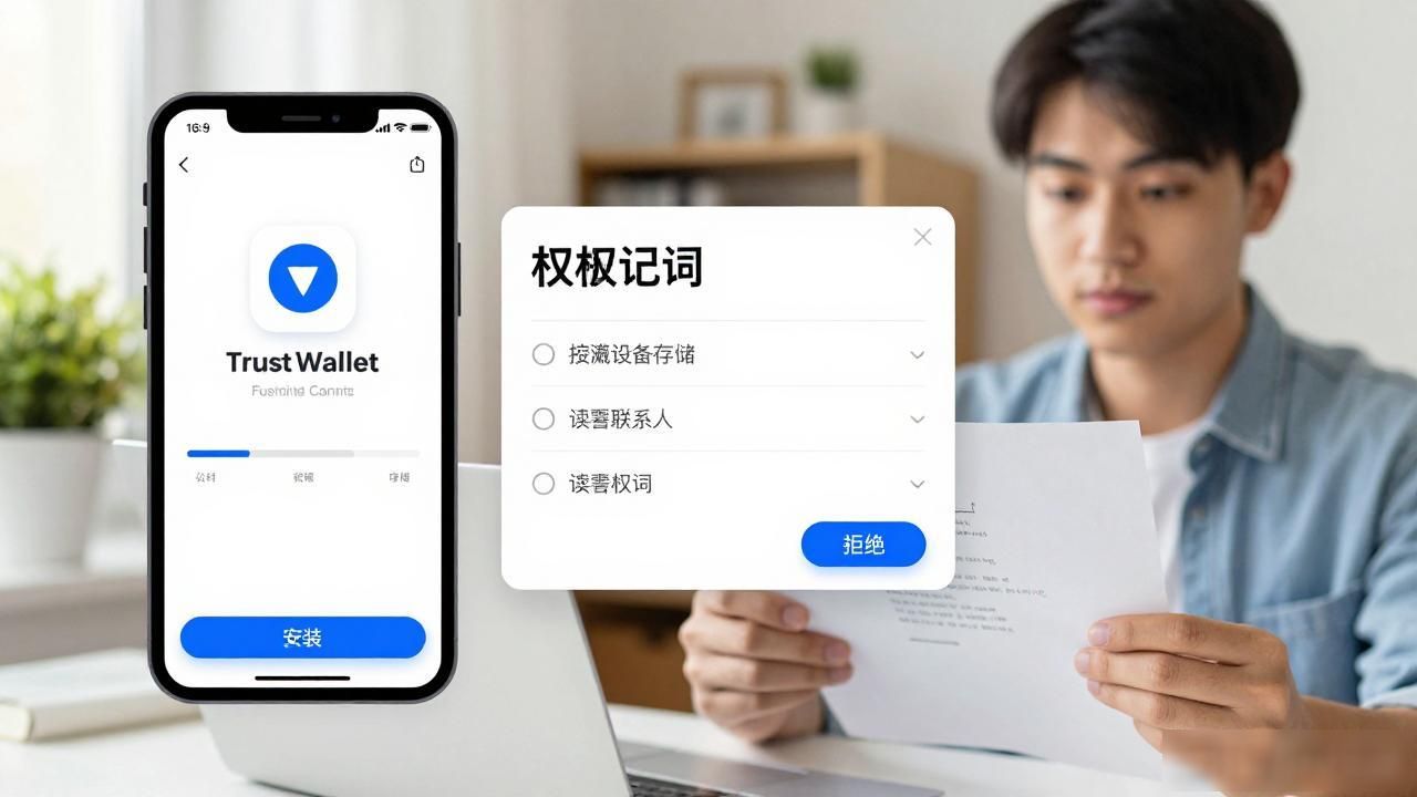 Trust Wallet助记词备份_Trust Wallet下载步骤中的安全性注意事项_Trust Wallet安全下载