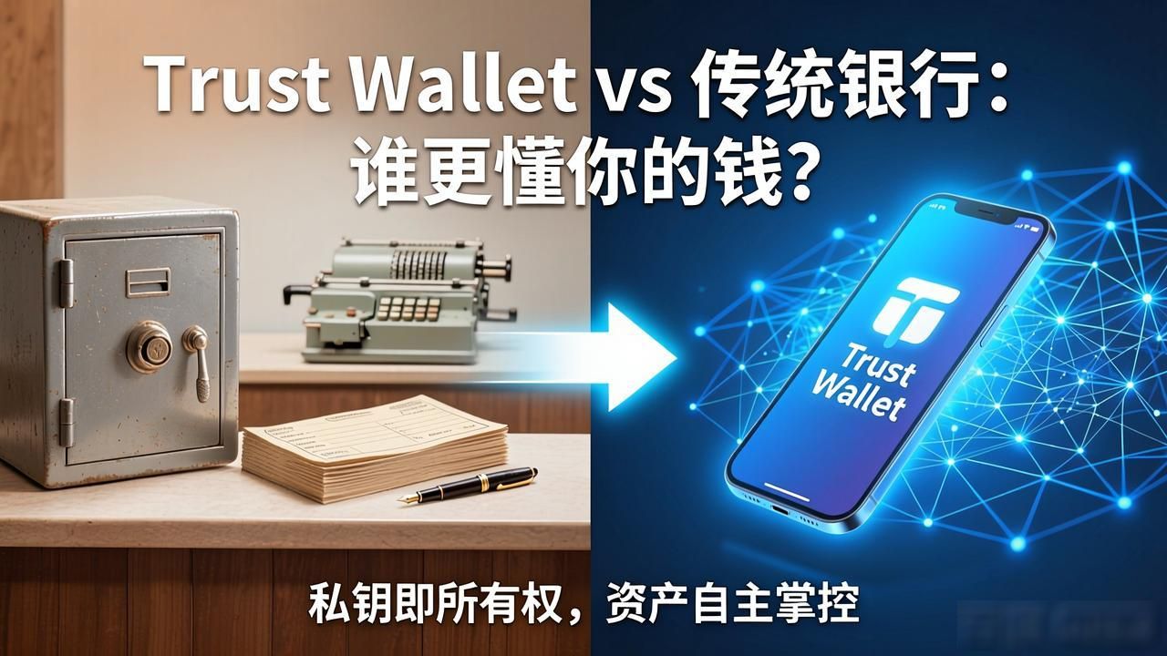 Trust Wallet去中心化钱包_传统金融理财_Trust Wallet 的传统金融比较