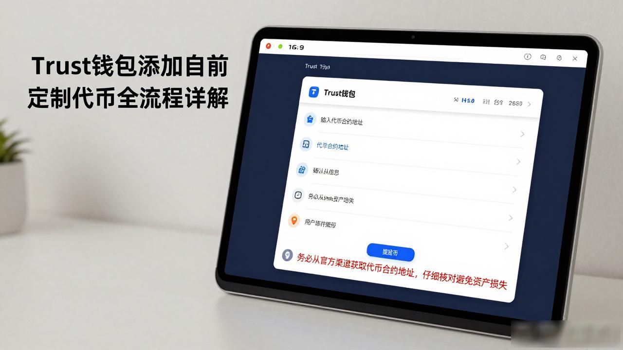Trust Wallet添加自定义代币教程_trust钱包怎么添加自定义代币_如何获取代币合约地址