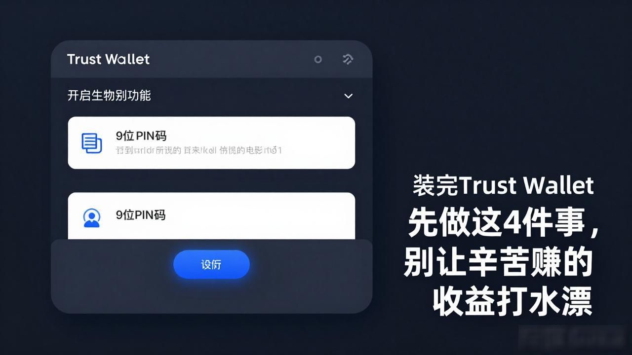 备份助记词方法_Trust Wallet安全设置_通过Trust Wallet下载后如何设置安全措施，保护你的平均收益？