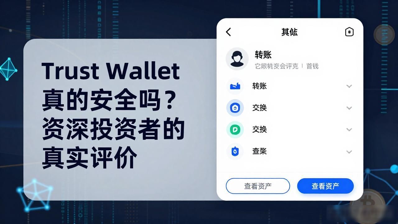 Trust Wallet用户的安全感与市场参考_数字货币非托管钱包_Trust Wallet私钥安全