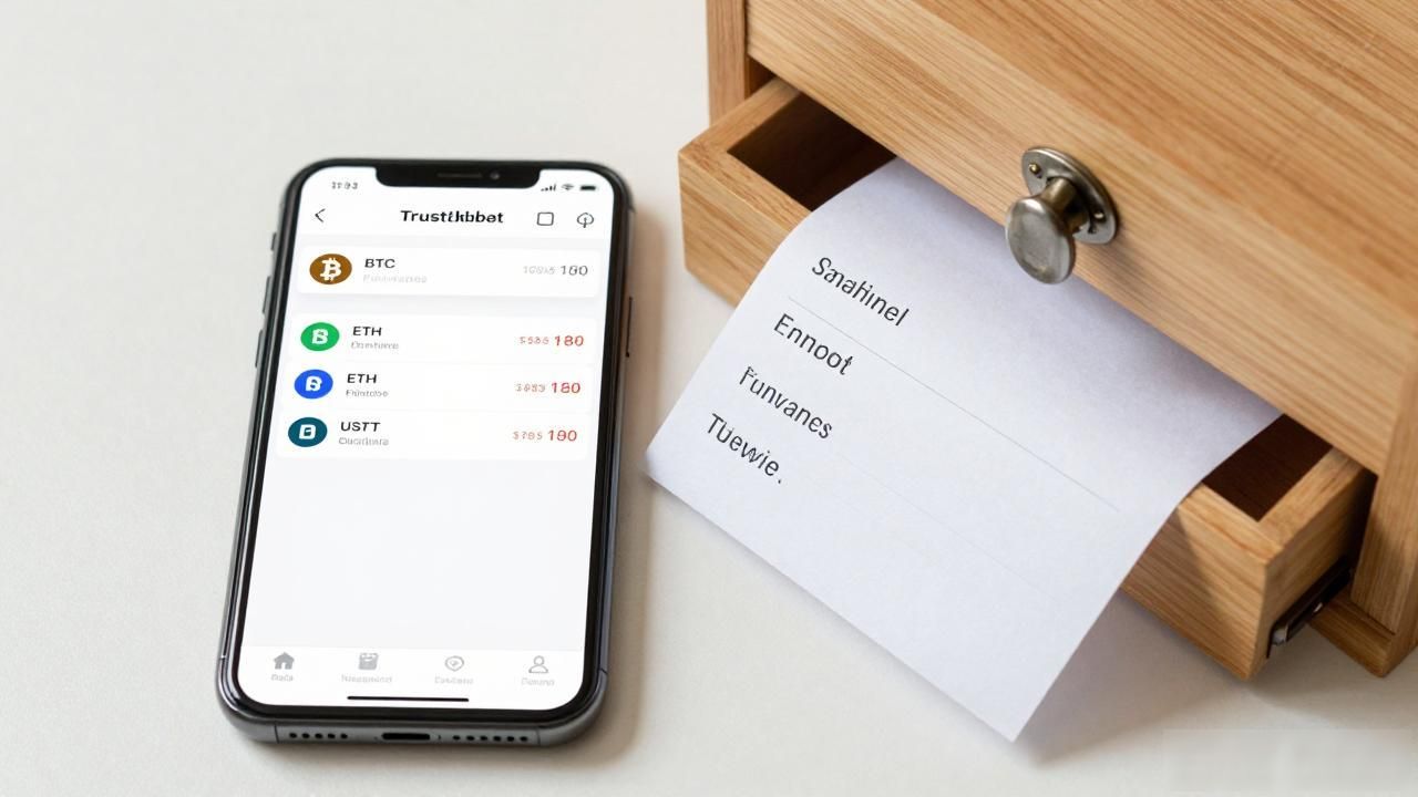 Trust钱包官网下载正规版本避坑指南_用户分享：下载安装Trust官方版本让我在加密市场中受益匪浅！_Trust钱包助记词安全备份方法