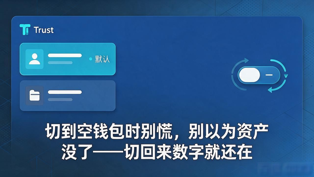 切换Trust Wallet账户_Trust Wallet切换账户教程_如何在Trust Wallet中进行账户切换？