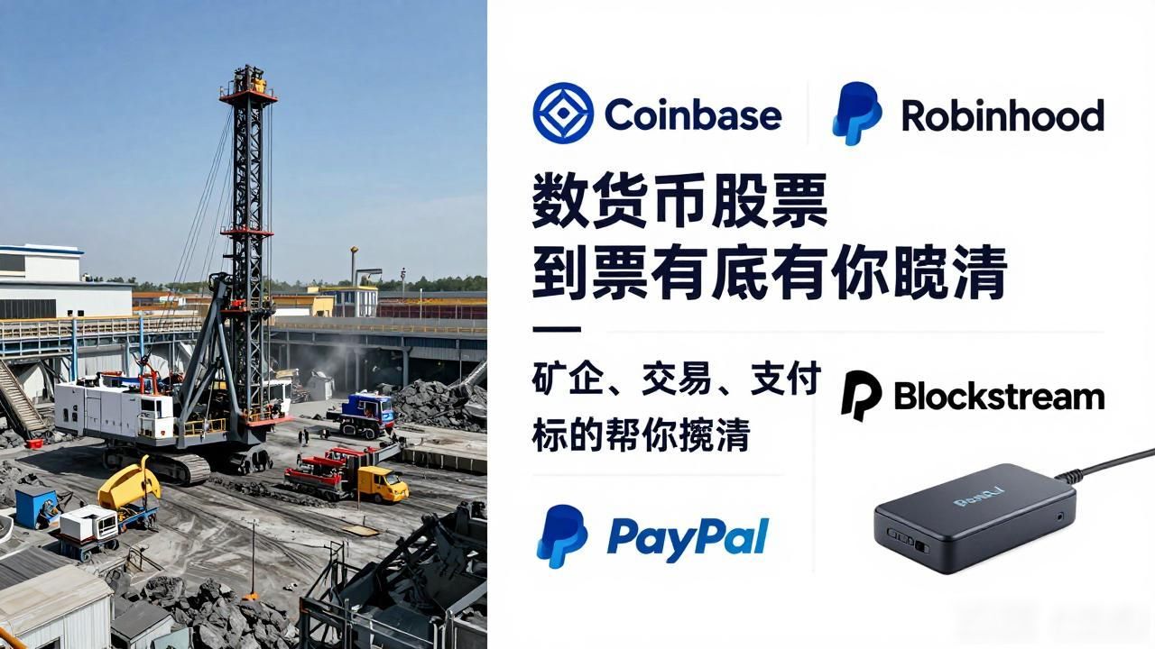 数字货币股票到底有哪些？矿企、交易、支付四类标的帮你捋清