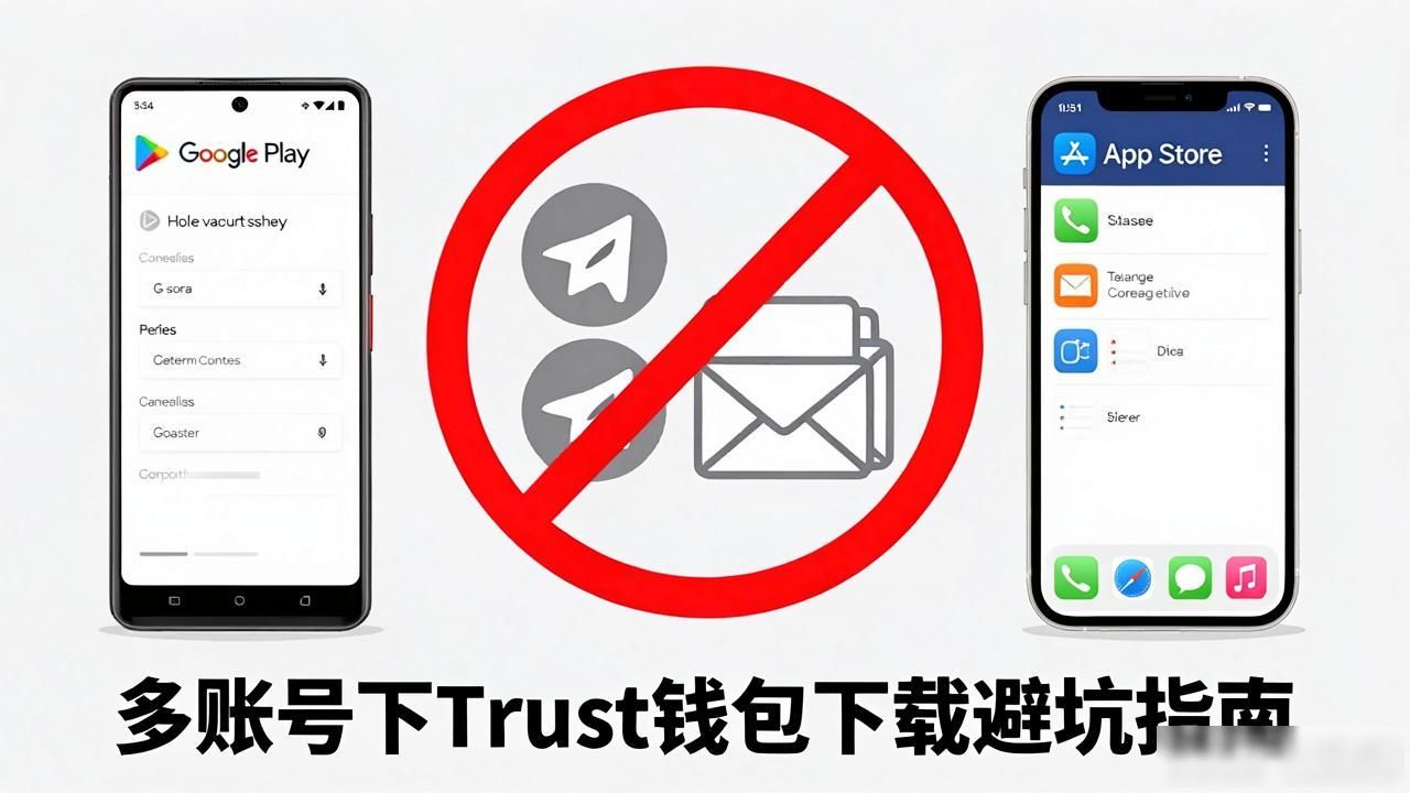 官方渠道下载防范恶意仿冒_如何在多账号环境中确保Trust钱包下载的有效性？_Trust Wallet多账号安全管理