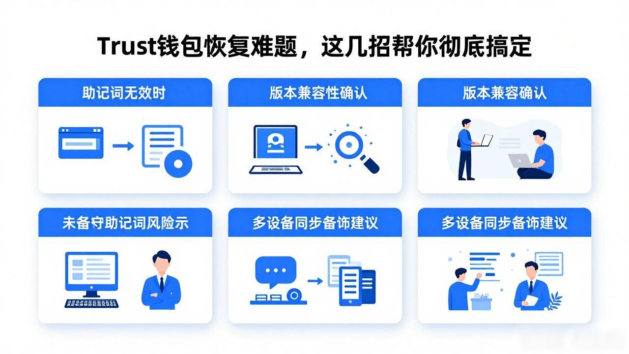 Trust钱包助记词恢复_Trust钱包校验码错误处理_Trust钱包用户如何应对恢复中的有效挑战？