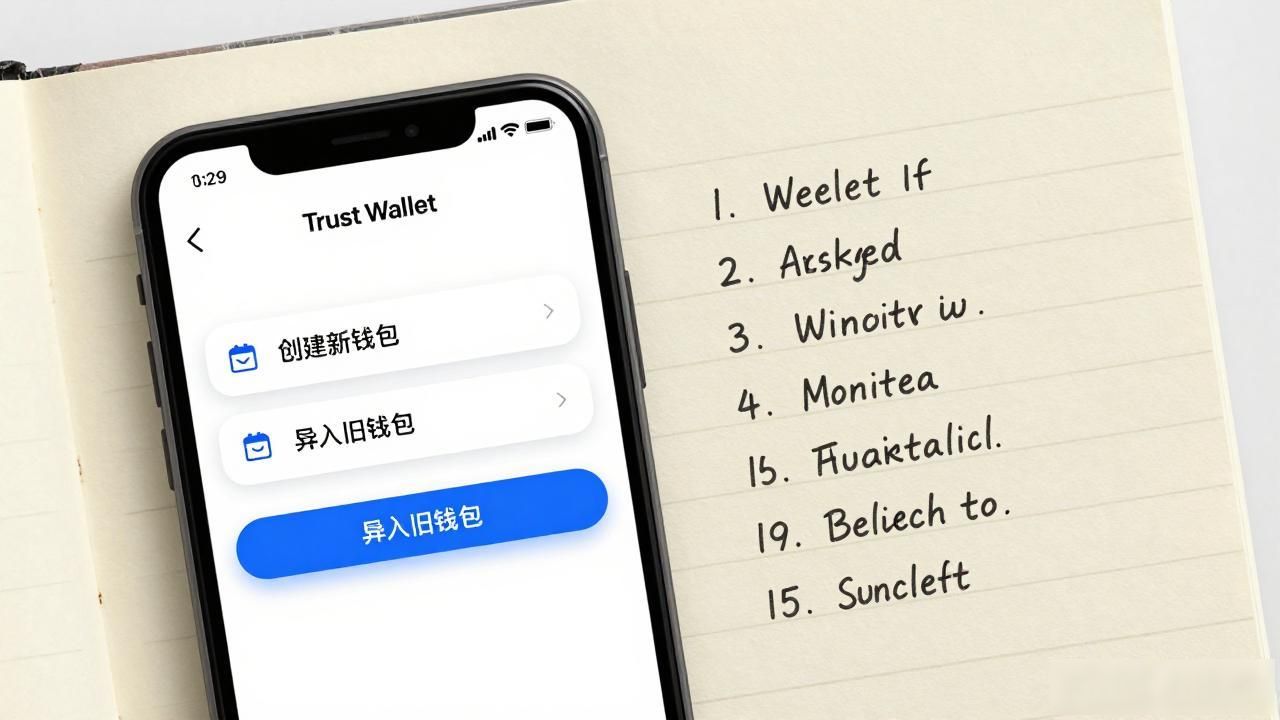 Trust Wallet官方下载_Trust Wallet 最新版的安装步骤详解_创建助记词安全存储
