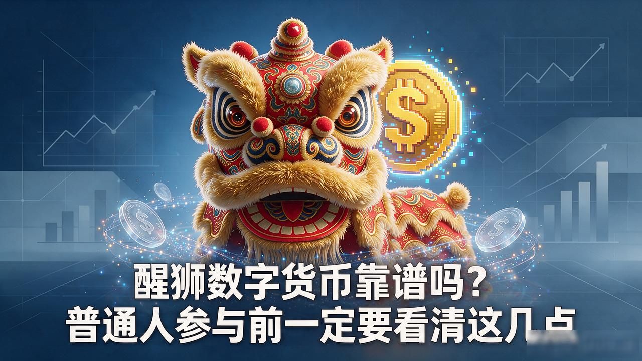 醒狮数字货币靠谱吗？普通人参与前一定要看清这几点