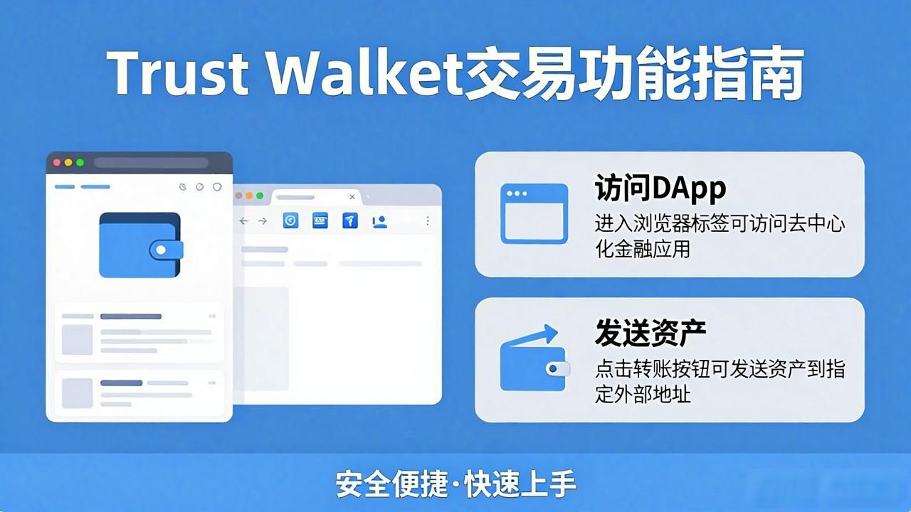 通过Trust Wallet钱包官方网站下载钱包后,如何迅速熟悉界面和功能?_币安官方多链钱包操作教程_Trust Wallet新手使用指南
