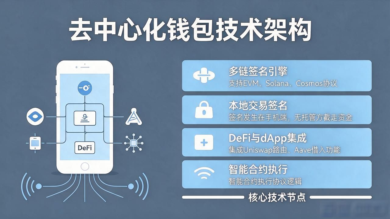 Trust Wallet 移动端去中心化架构_Trust钱包去中心化钱包的技术架构分析_Secure Enclave 私钥加密钱包设计