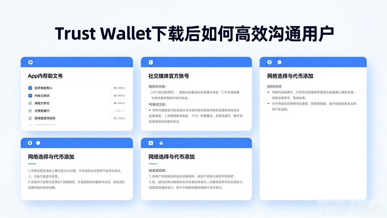 去中心化钱包用户体验优化_如何通过Trust Wallet下载进行用户沟通?_Trust Wallet社区运营