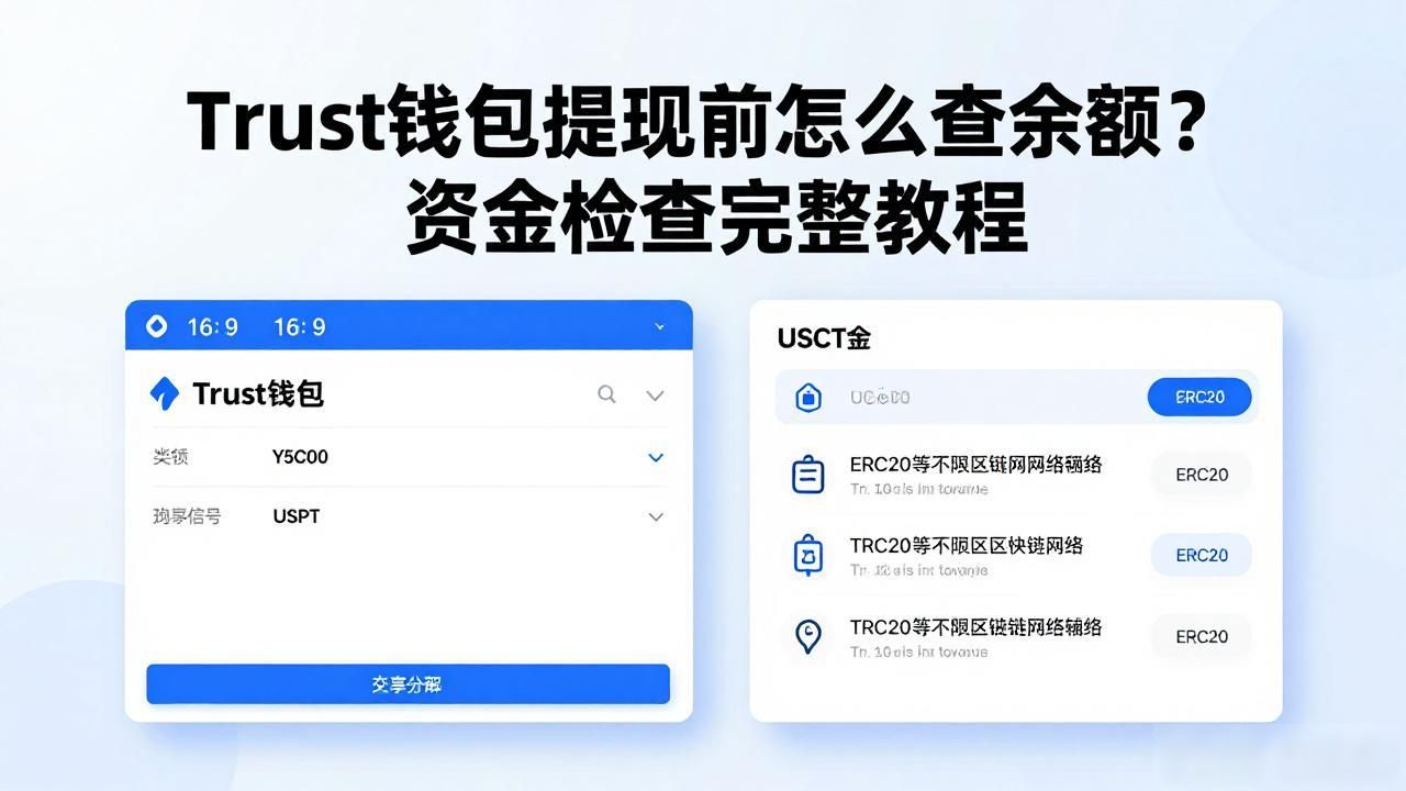 Trust钱包提现前怎么查余额？资金检查完整教程