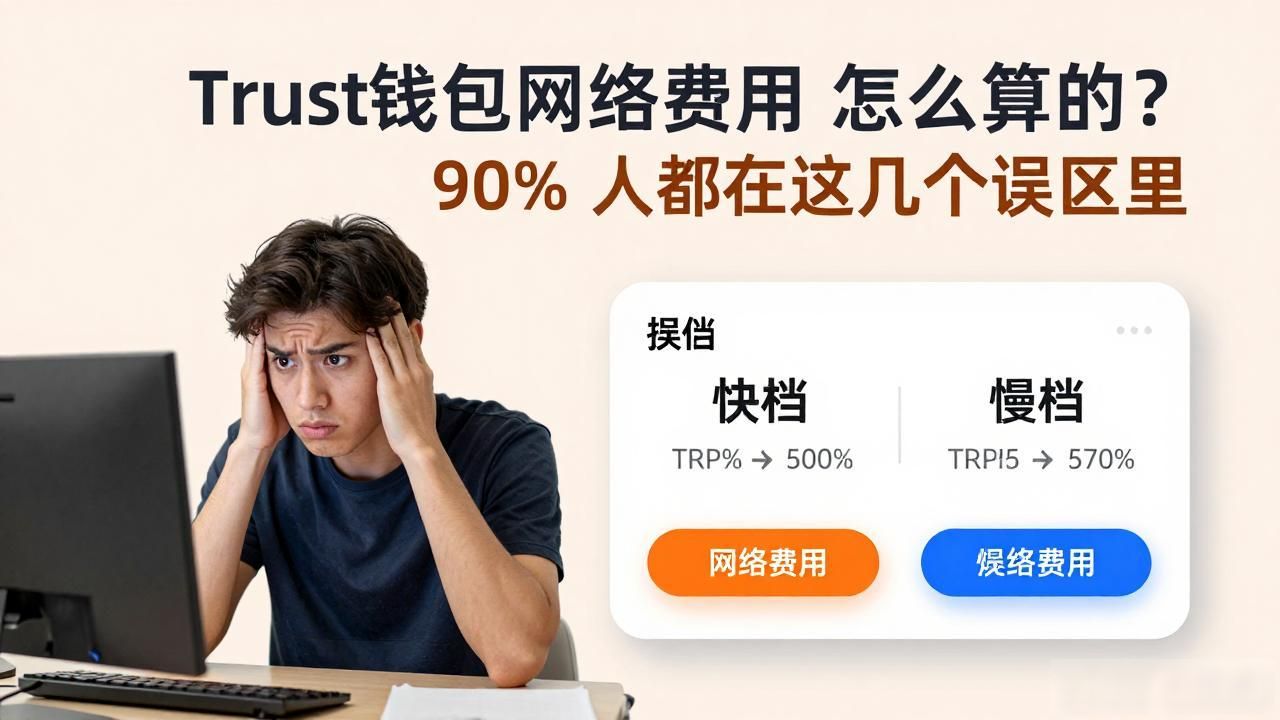 Trust钱包网络费用怎么算的？90%的人都在这几个误区里