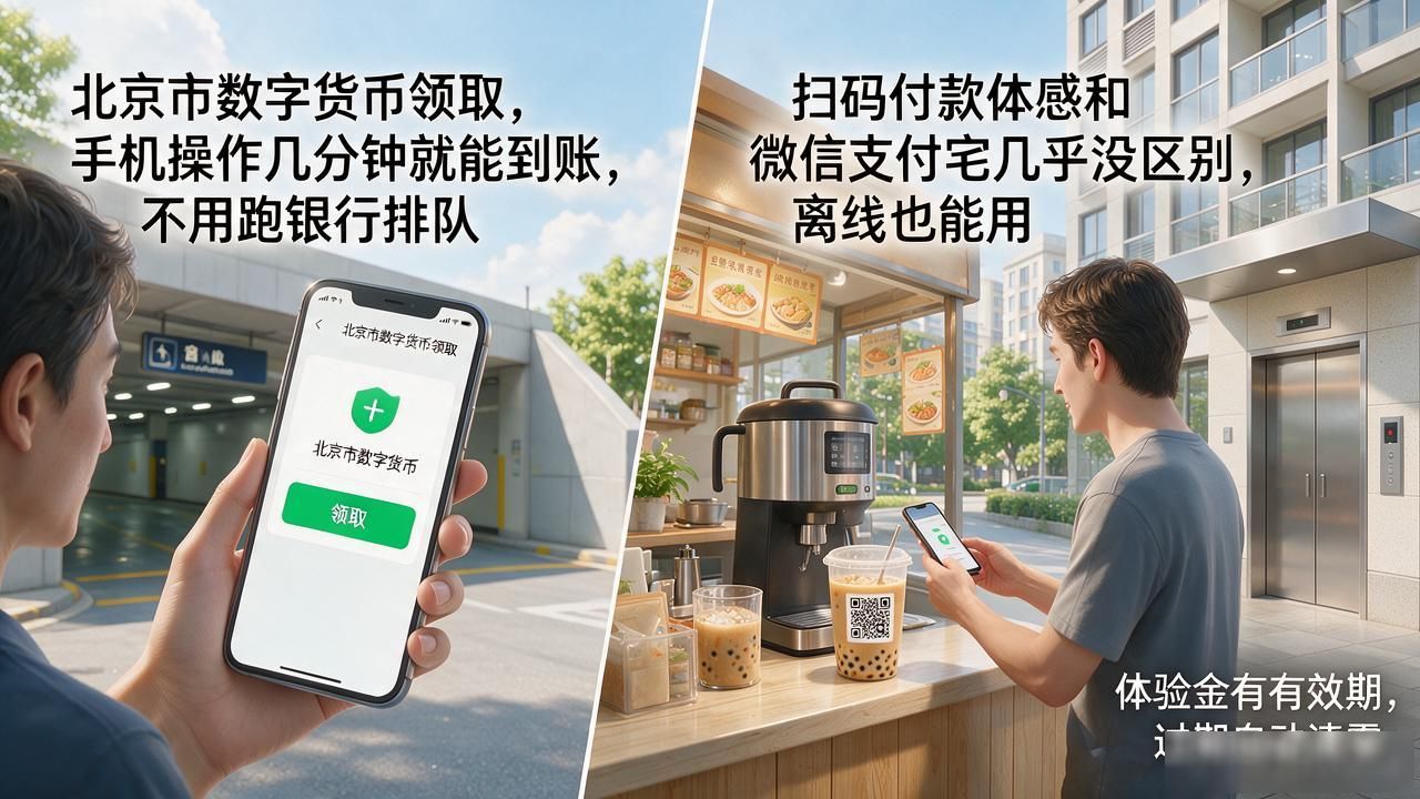 北京数字人民币使用场景_北京市数字货币领取_数字人民币体验金领取入口