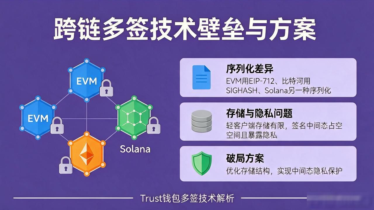 Trust钱包多签为什么难？技术壁垒拆解与破局方案