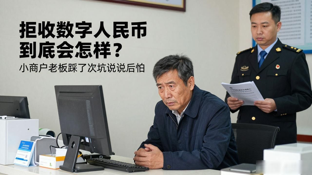 拒收数字人民币到底会怎样？小商户老板踩了次坑说说后怕