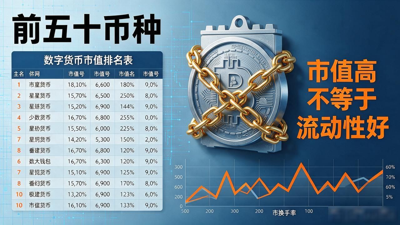 数字货币市场币种市值排名怎么读？主流币数据全解析