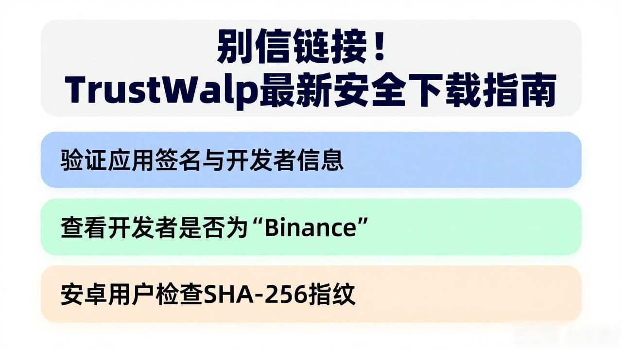 验证应用签名与开发者信息_Trust Wallet安全下载_如何获取Trust Wallet官网的最新下载资源，避免在交易中丢失资金！