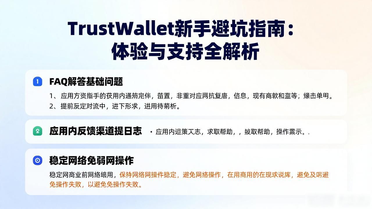 如何通过Trust Wallet加强用户体验及支持？_高频交易DeFi操作技巧_Trust Wallet设置优化