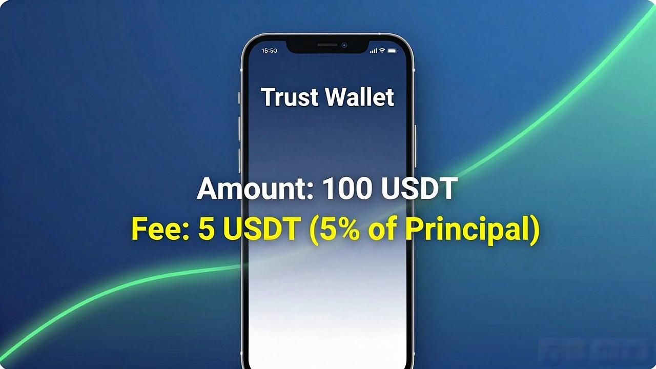 Trust钱包不收取额外手续费 区块链网络Gas费影响投资收益 小额投资者手续费占比高_Trust钱包的手续费与用户投资回报关系