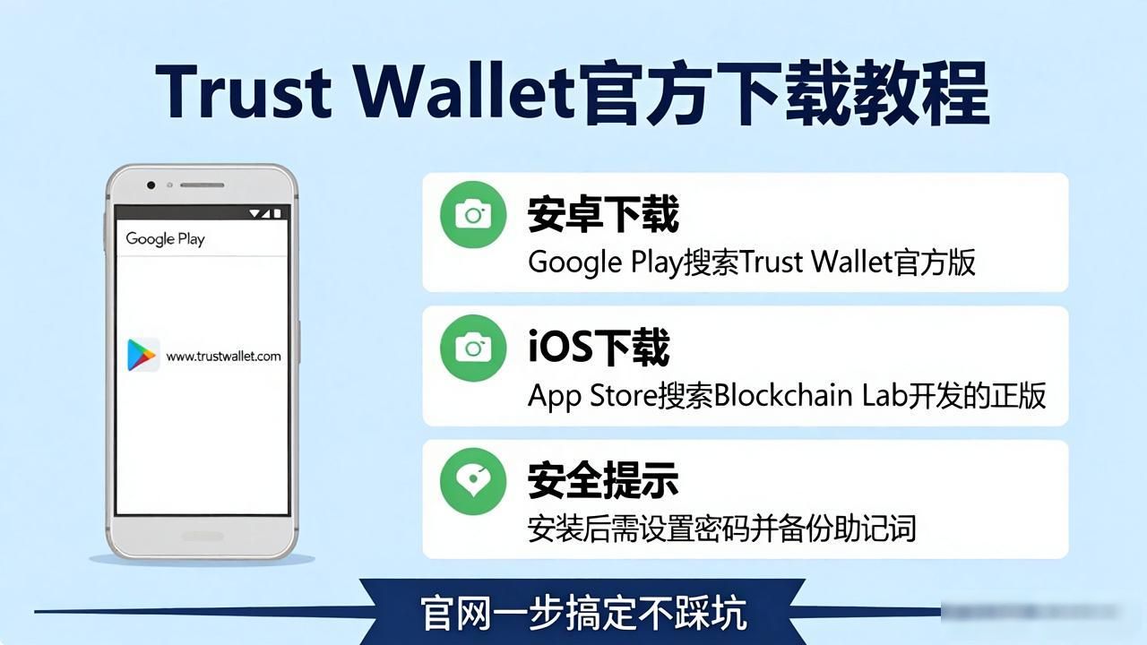 新手攻略：如何通过Trust Wallet官网下载官方版一步到位，免去麻烦！_trustwallet官网下载_正版钱包安装教程